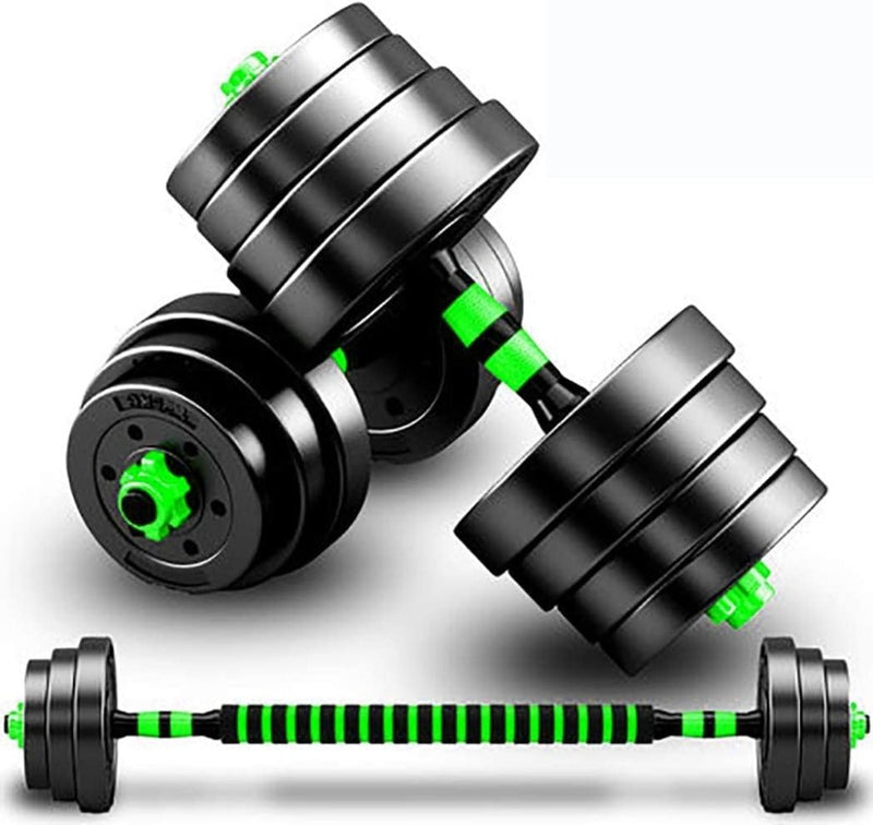 Laad afbeelding in Galerijviewer, Verstelbare halterset 3-in-1 met verbindingsstang - happygetfit.com
