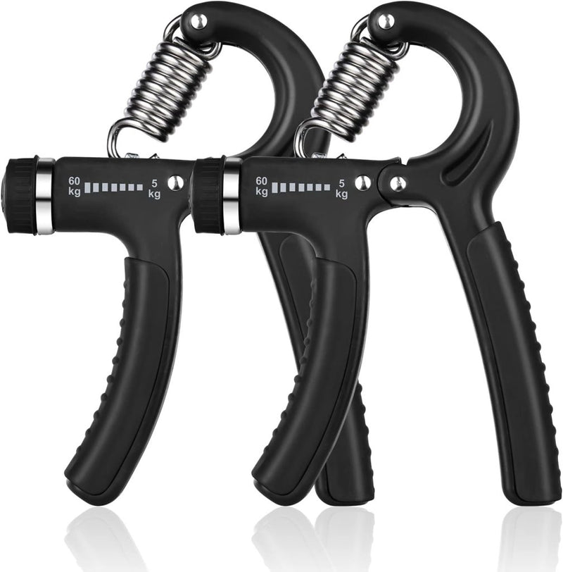 Charger l’image dans la visionneuse de galerie, Verstelbare handtrainer 10 tot 50 kg met antislip handgrepen voor hand- en onderarmtraining – griptrainer – knijpkracht - happygetfit.com
