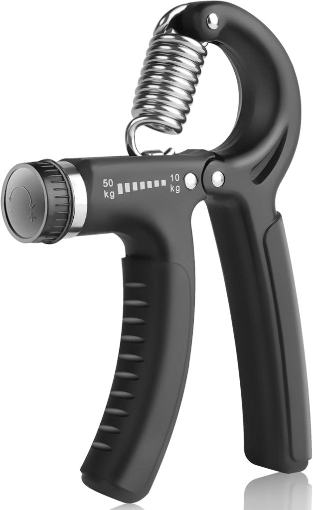Charger l’image dans la visionneuse de galerie, Verstelbare handtrainer 10 tot 50 kg met antislip handgrepen voor hand- en onderarmtraining – griptrainer – knijpkracht - happygetfit.com
