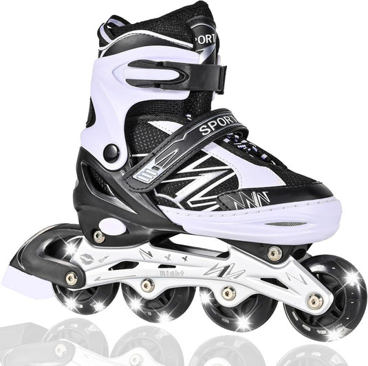 Verstelbare inline skates voor jongens en meisjes, outdoor rolschaatsen voor meisjes en jongens - happygetfit.com