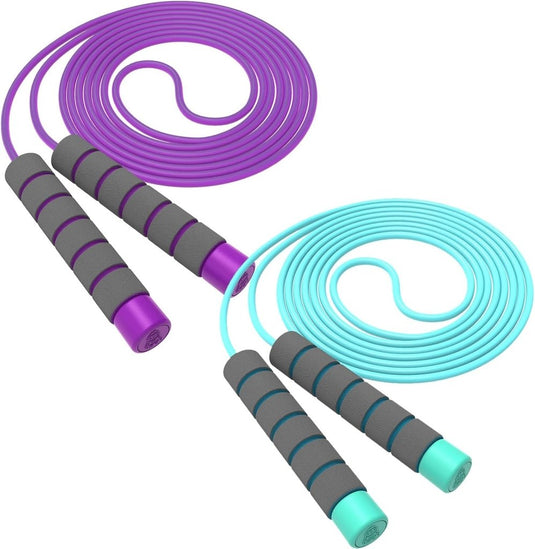 Verstelbare kinderspringtouwen set van 7 stuks - happygetfit.com