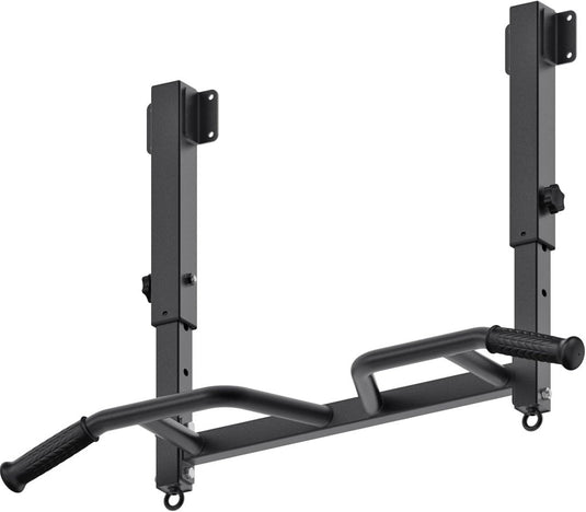Verstelbare optrekstang voor plafondmontage met 4 gripposities tot 181 kg – pull-up bar – krachttraining - happygetfit.com