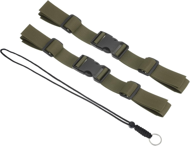 Chargez l'image dans la visionneuse de la galerie, Verstelbare rugzak borstband set met snelgesp en veiligheidskoord – borstriem – outdoor accessoires - happygetfit.com
