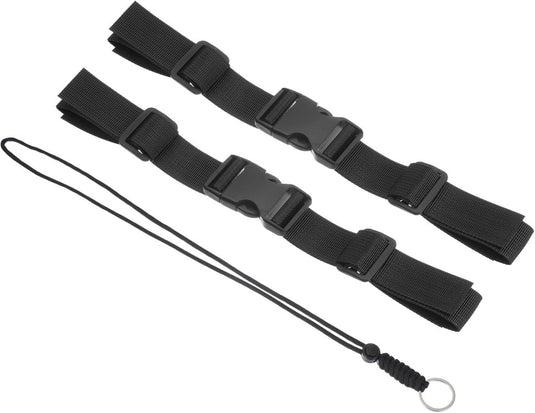 Verstelbare rugzak borstband set met snelgesp en veiligheidskoord – borstriem – outdoor accessoires - happygetfit.com