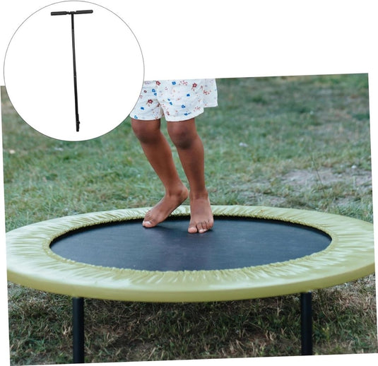 Verstelbare trampoline handgreep van roestvrij staal – steunbeugel – mini trampoline accessoires - happygetfit.com