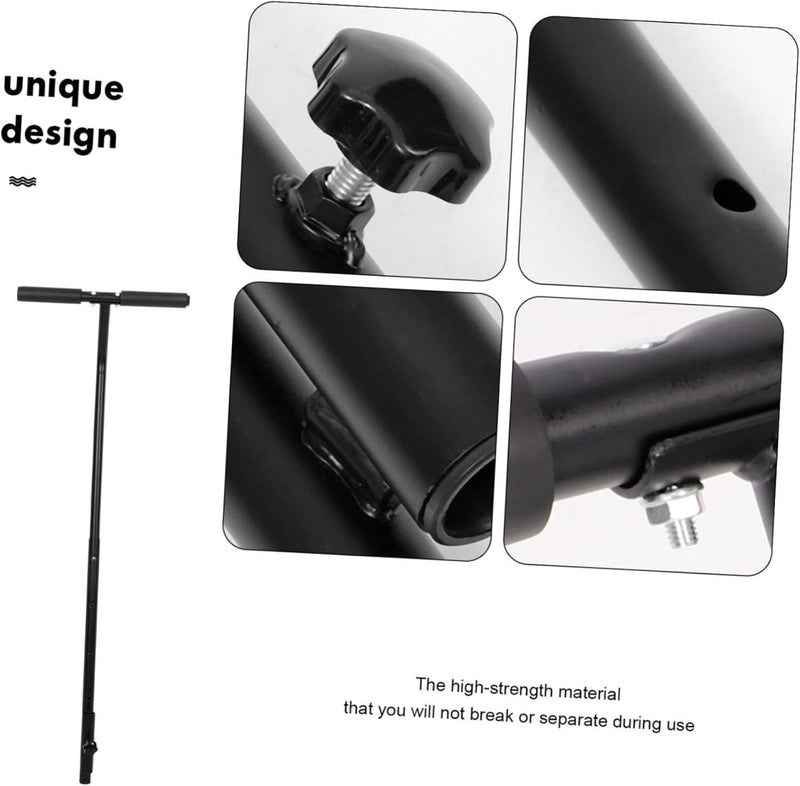 Carica immagine in Galleria Viewer, Verstelbare trampoline handgreep van roestvrij staal – steunbeugel – mini trampoline accessoires - happygetfit.com
