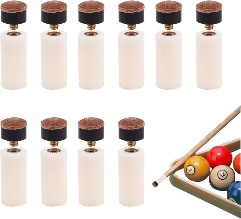 Cargue la imagen en el visor de la galería, 🎱 Vervang snel en speel beter – met deze 10 mm férules voor poolkeus 🎯 - happygetfit.com
