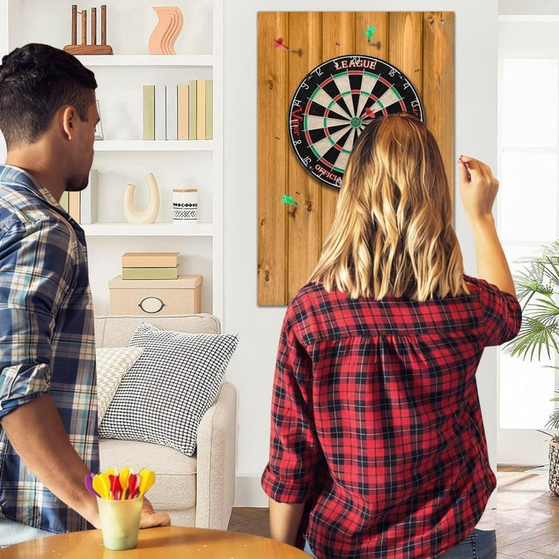 Load image in Gallery Viewer, Vilten dartbord beschermpanelen 6 stuks 30 x 30 cm met zelfklevende achterkant – dartwandafwerking – dartbeschermtegels - happygetfit.com
