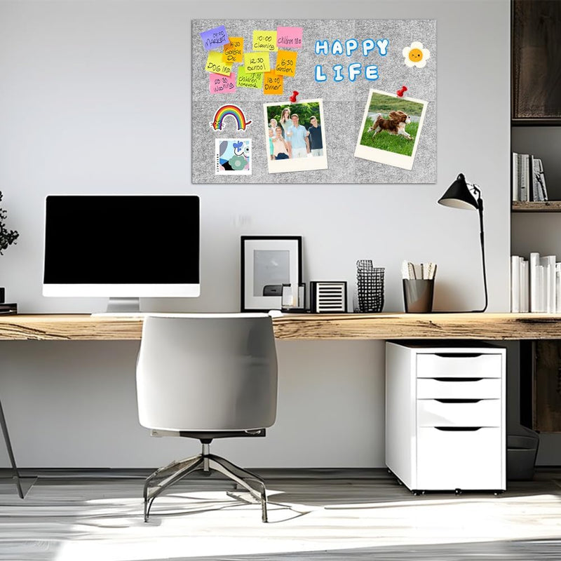 Load image in Gallery Viewer, Vilten dartbord beschermpanelen 6 stuks 30 x 30 cm met zelfklevende achterkant – dartwandafwerking – dartbeschermtegels - happygetfit.com
