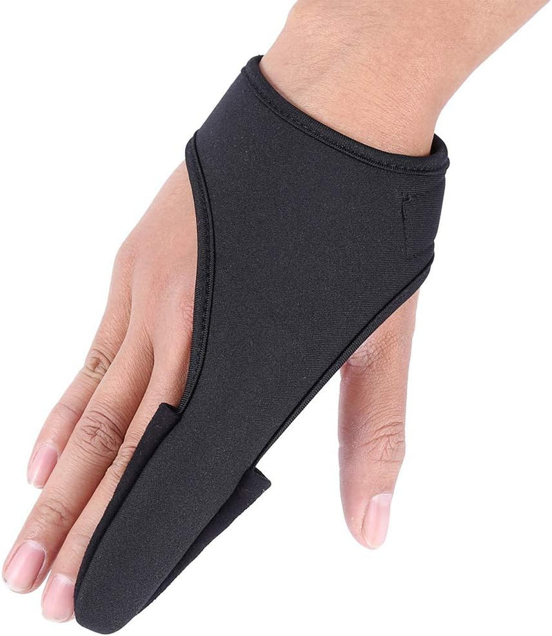 Carica l’immagine nel visualizzatore della galleria, Vingerbeschermer voor vissen met verstelbare polsband en antislip grip – werphandschoen – hengelsportbescherming - happygetfit.com
