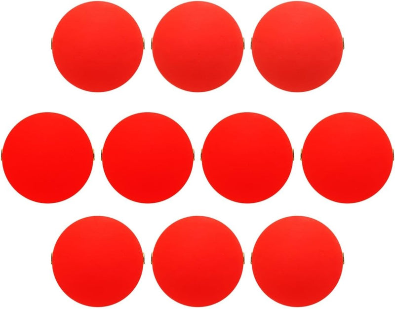 Carica immagine in Galleria Viewer, Visdobbers 10 stuks 18 mm rond rood fluorescerend – schuifdobbers – visaccessoires - happygetfit.com
