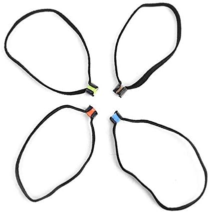 Carica immagine in Galleria Viewer, Vislijn spoelhouders 4 stuks 8,5 cm van elastische stof voor vliegvissen – tippet houders – hengelsportbenodigdheden - happygetfit.com
