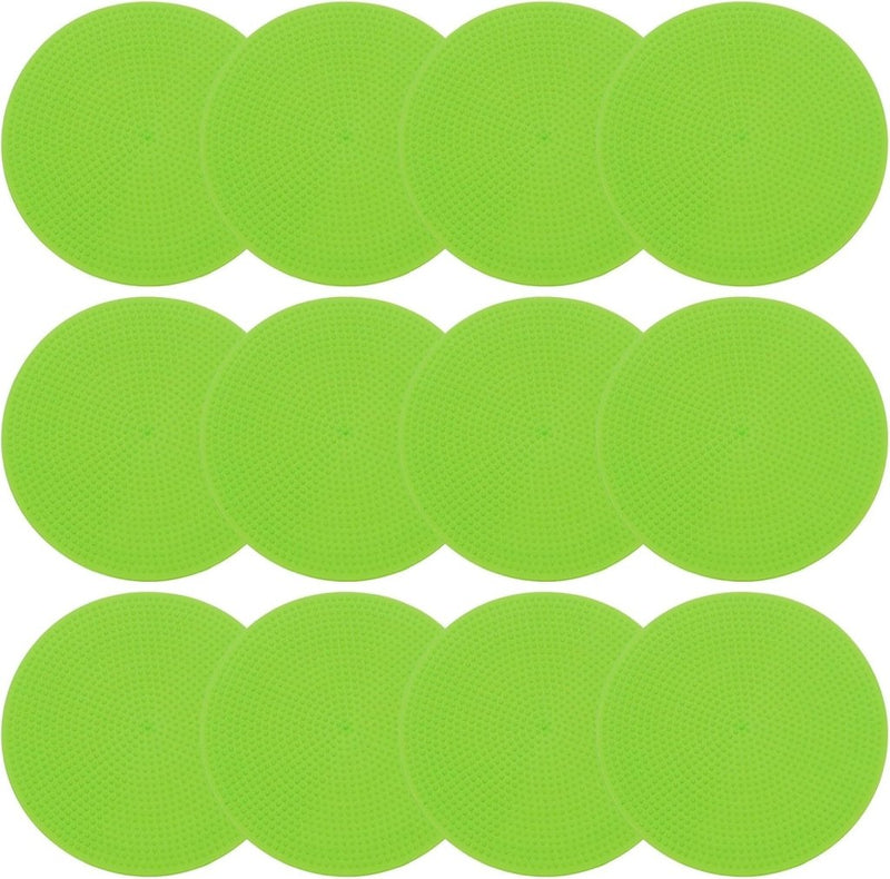 Laad afbeelding in Galerijviewer, Vloermarkers 12 stuks 23 cm antislip blauw met opbergtas – agility markers – sport training accessoires - happygetfit.com
