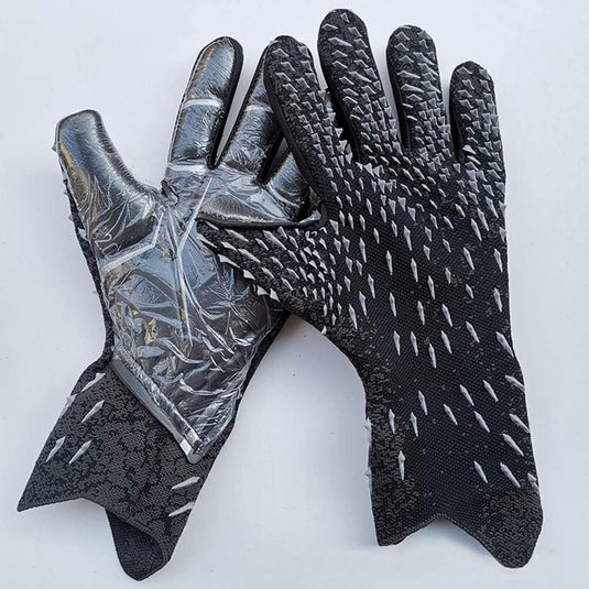 Voetbal doelman handschoenen voor jongens, kinderen, volwassen voetbal keeper kit maat 6 / 7 / 8 / 9 / 10 - happygetfit.com