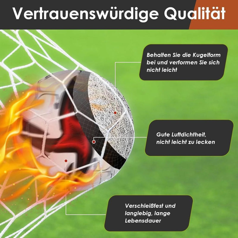 Chargez l'image dans la visionneuse de la galerie, Voetbal maat 5 rood voor binnen en buiten - happygetfit.com

