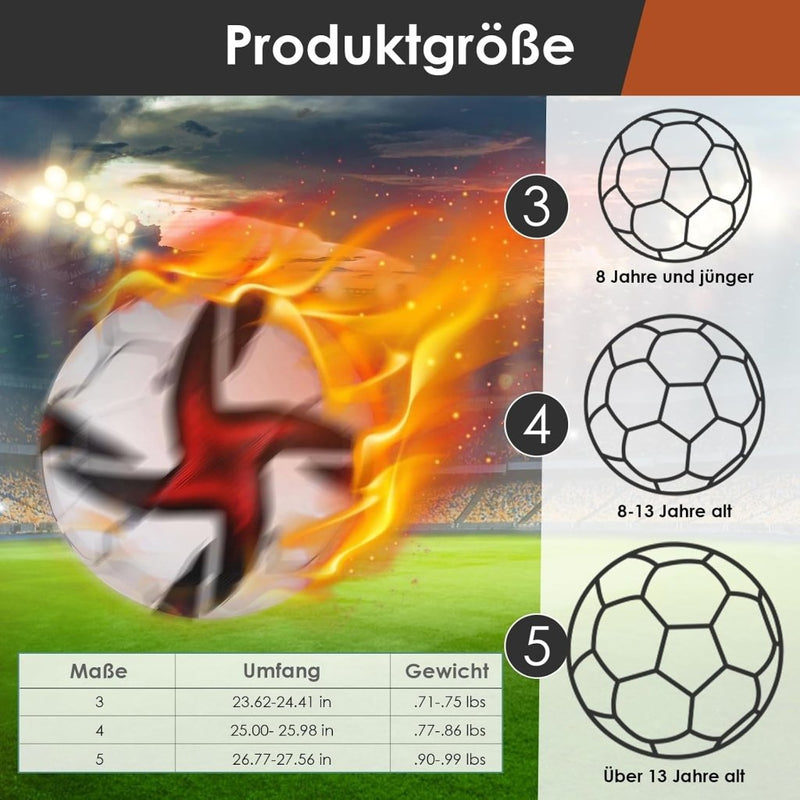 Chargez l'image dans la visionneuse de la galerie, Voetbal maat 5 rood voor binnen en buiten - happygetfit.com
