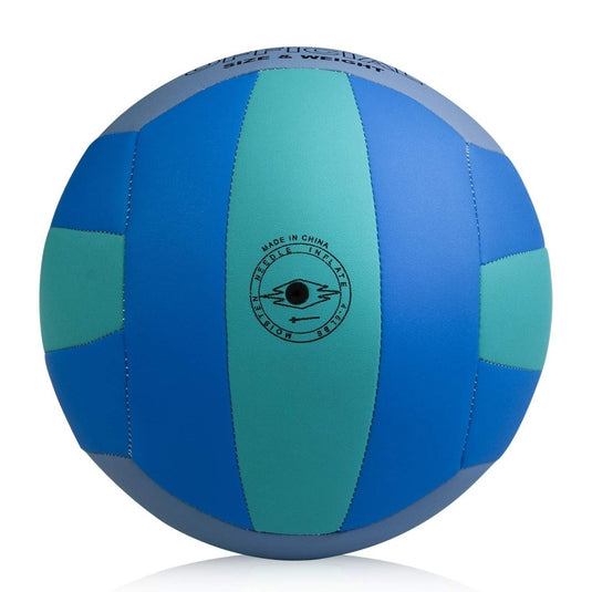 Volleyball Size 5 PU Leather Soft Indoor Outdoor Volleyballs Sports Training Game Play Ball for Beginner, Teenager, Adult, 8.2 - happygetfit.com