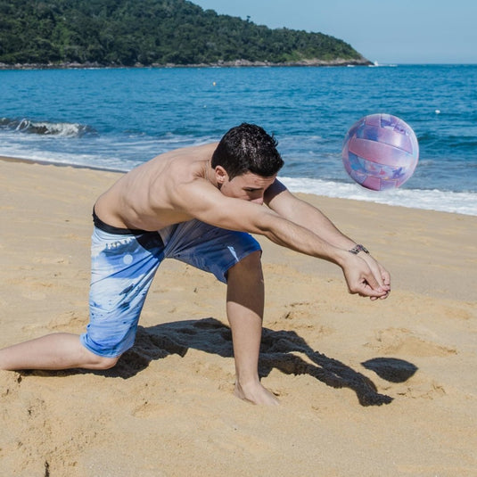 Volleyball Size 5 PU Leather Soft Indoor Outdoor Volleyballs Sports Training Game Play Ball for Beginner, Teenager, Adult, 8.2 - happygetfit.com