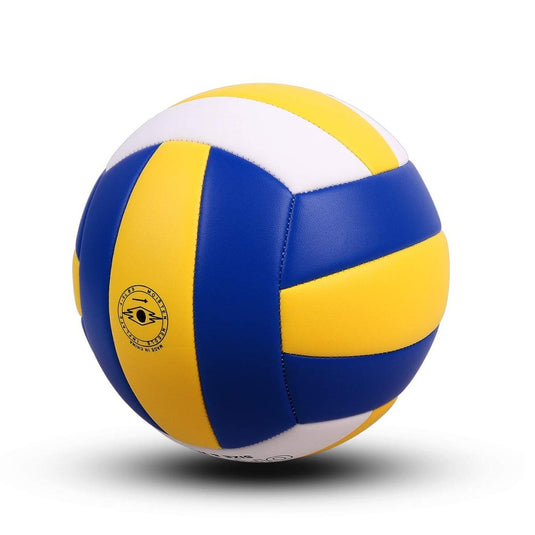 Volleyball Size 5 PU Leather Soft Indoor Outdoor Volleyballs Sports Training Game Play Ball for Beginner, Teenager, Adult, 8.2 - happygetfit.com