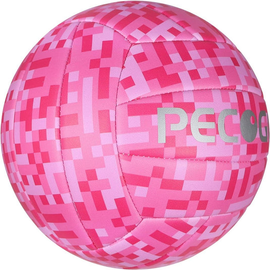 Volleyball Size 5 PU Leather Soft Indoor Outdoor Volleyballs Sports Training Game Play Ball for Beginner, Teenager, Adult, 8.2 - happygetfit.com