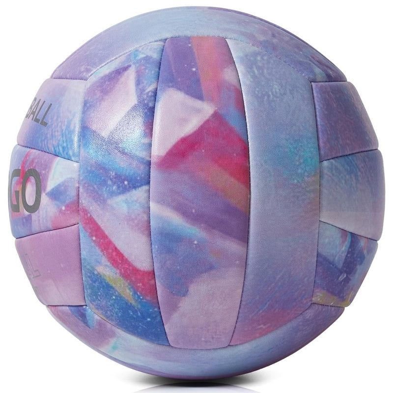 Laad afbeelding in Galerijviewer, Volleyball Size 5 PU Leather Soft Indoor Outdoor Volleyballs Sports Training Game Play Ball for Beginner, Teenager, Adult, 8.2 - happygetfit.com
