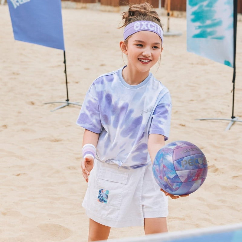 Laad afbeelding in Galerijviewer, Volleyball Size 5 PU Leather Soft Indoor Outdoor Volleyballs Sports Training Game Play Ball for Beginner, Teenager, Adult, 8.2 - happygetfit.com
