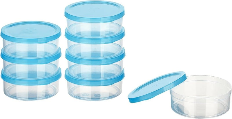 Load image into Gallery viewer, Vriesdozen set van 10 stuks 0,5 liter lichtblauw - happygetfit.com
