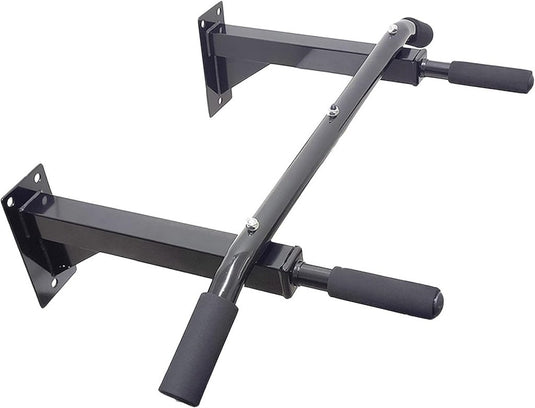 Wandgemonteerde optrekstang met 3 gripposities tot 150 kg – pull-up bar – krachttraining - happygetfit.com