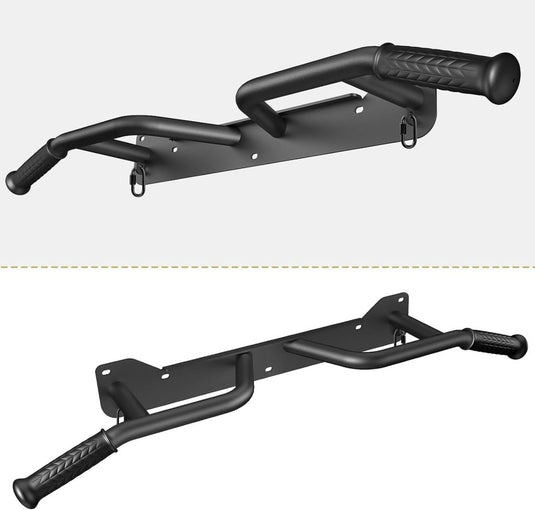 Wandgemonteerde optrekstang met meerdere gripposities tot 272 kg – pull-up bar – krachttraining - happygetfit.com