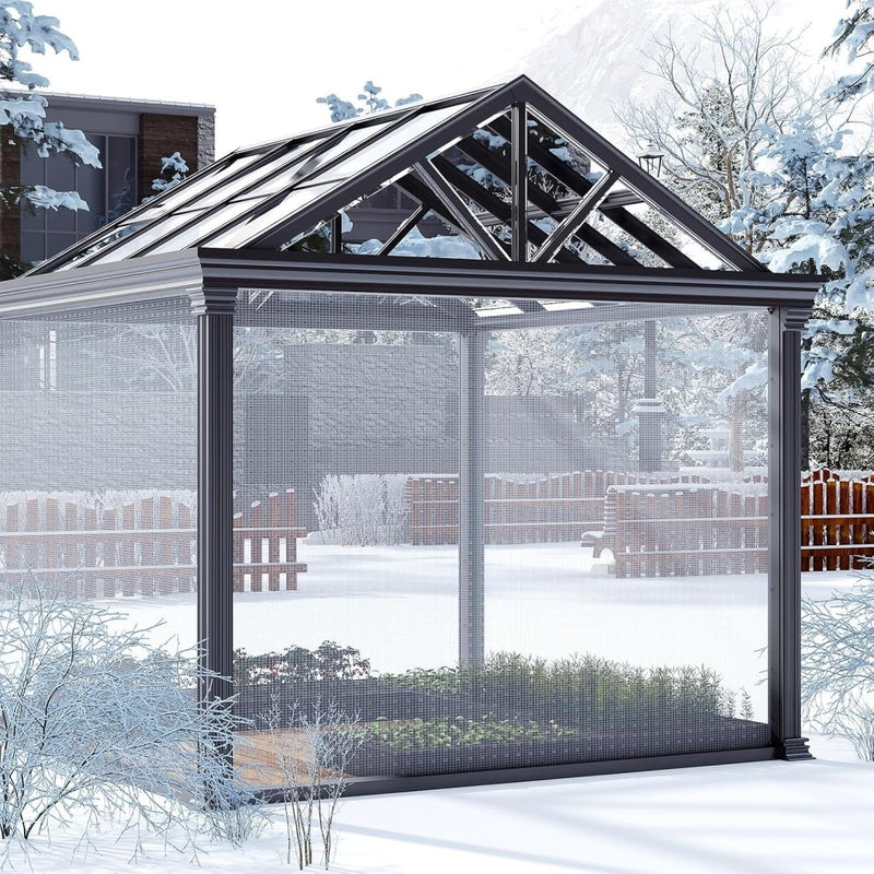 Carica immagine in Galleria Viewer, Waterdicht afdekzeil 4 x 6 meter 140 g/m² transparant met ogen – PE dekzeil – beschermzeil - happygetfit.com
