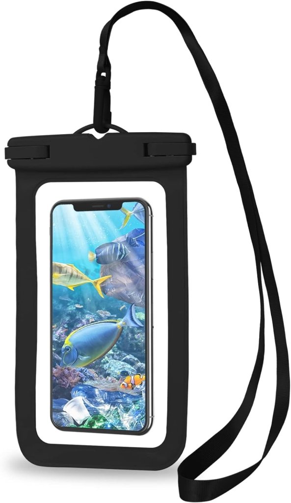 Laad afbeelding in Galerijviewer, Waterdicht telefoonzakje, IPX8 waterdicht telefoonhoesje universeel drijvend onderwater droge zak mobiele telefoonhoes houder voor alle telefoonmodellen vakantie zwemmen essentieel 7,0 inch (1 - happygetfit.com
