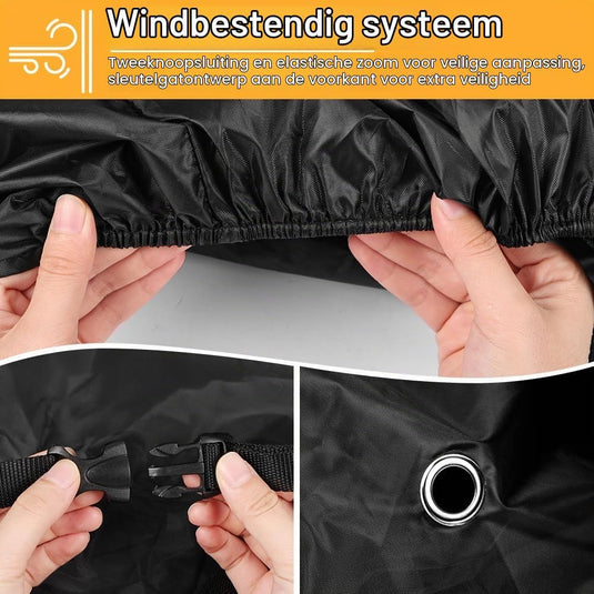 Waterdichte beschermhoes voor elektrische step van 210D Oxford met reflecterende strepen – scooterhoes – stepbescherming - happygetfit.com