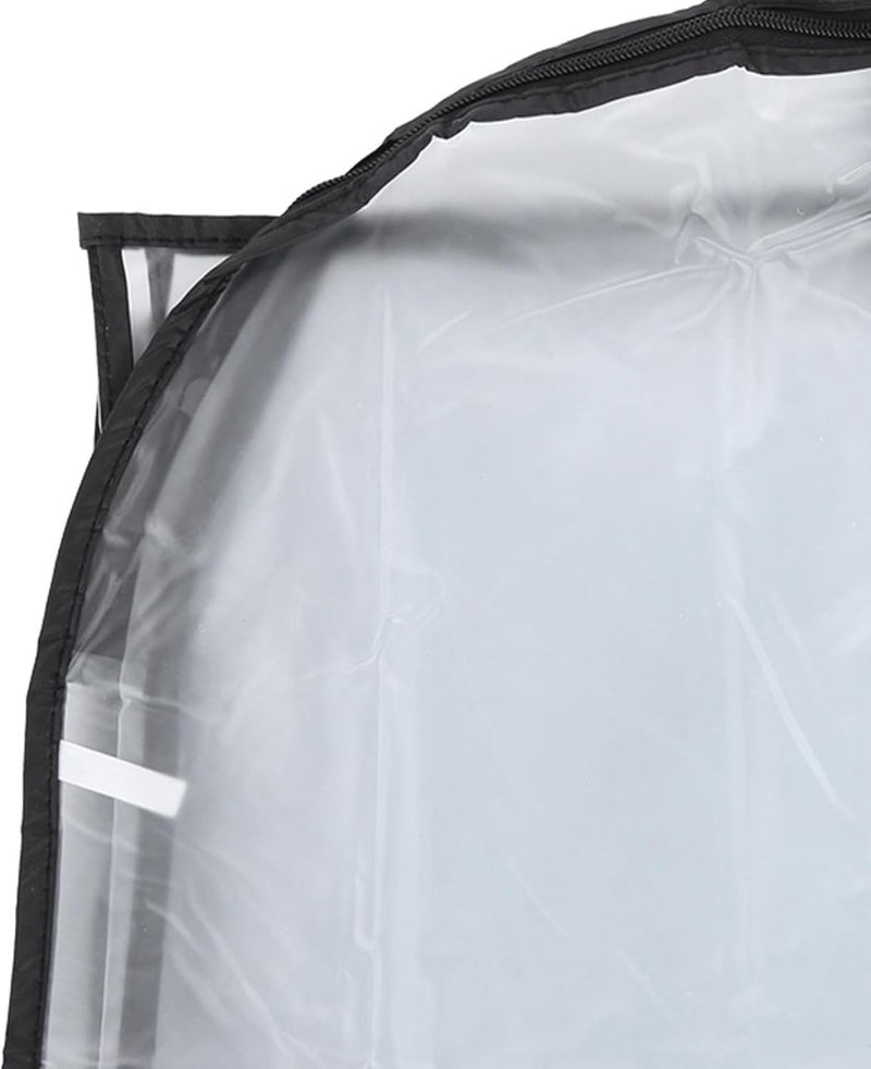 Carica l’immagine nel visualizzatore della galleria, Waterdichte golftas regenhoes van transparant PVC met ritssluiting – golfregenbescherming – golftrolley accessoires - happygetfit.com
