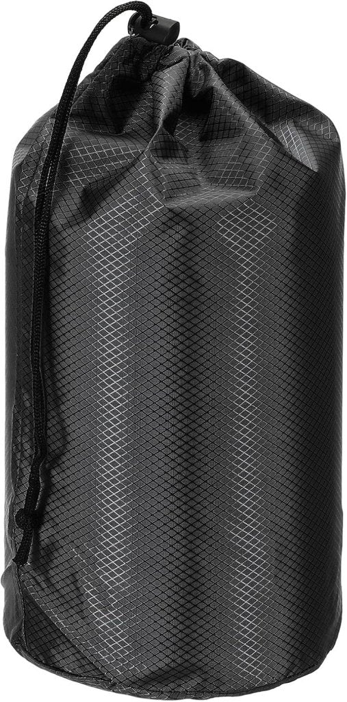 Waterdichte opbergzak 11 x 20 cm met trekkoord oranje – stuff sack – camping accessoires - happygetfit.com