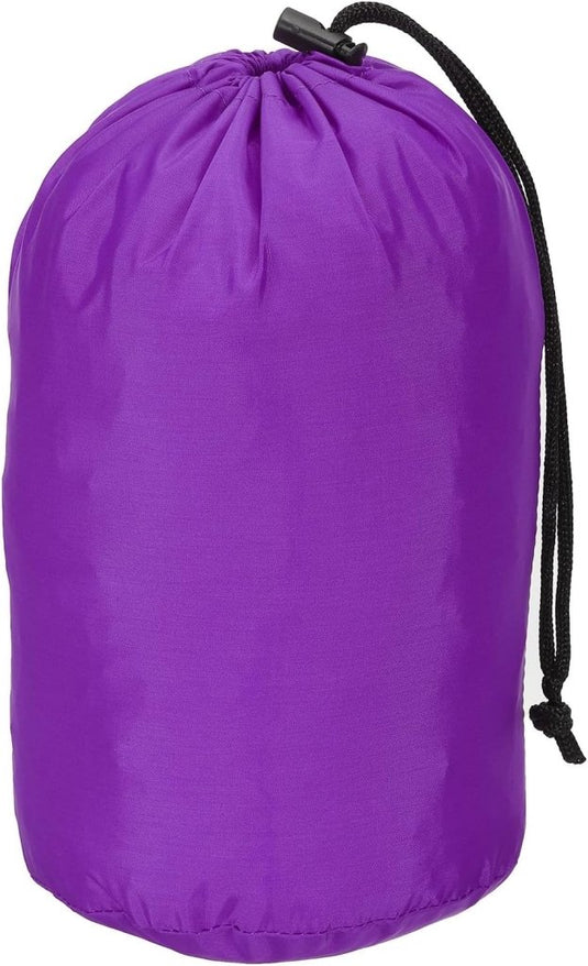 Waterdichte spullen zak met trekkoord 13x25 cm - Lichtgewicht stuff sack - Opbergzak kamperen & reizen - happygetfit.com