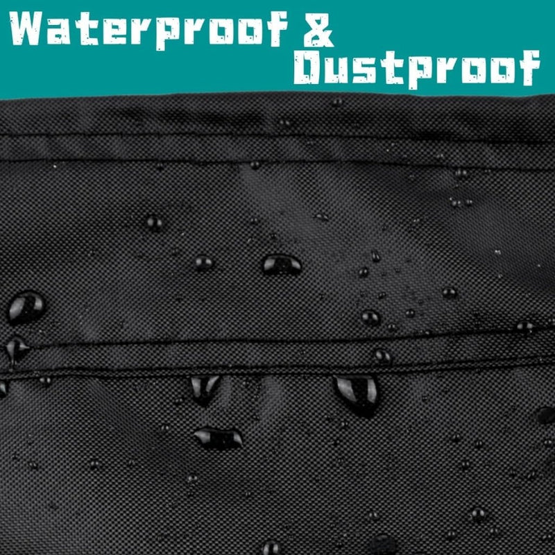 Load image in Gallery Viewer, Waterdichte tafeltennis beschermhoes 185 x 165 x 70 cm van 210D Oxford polyester – pingponghoes – tafelafdekking - happygetfit.com
