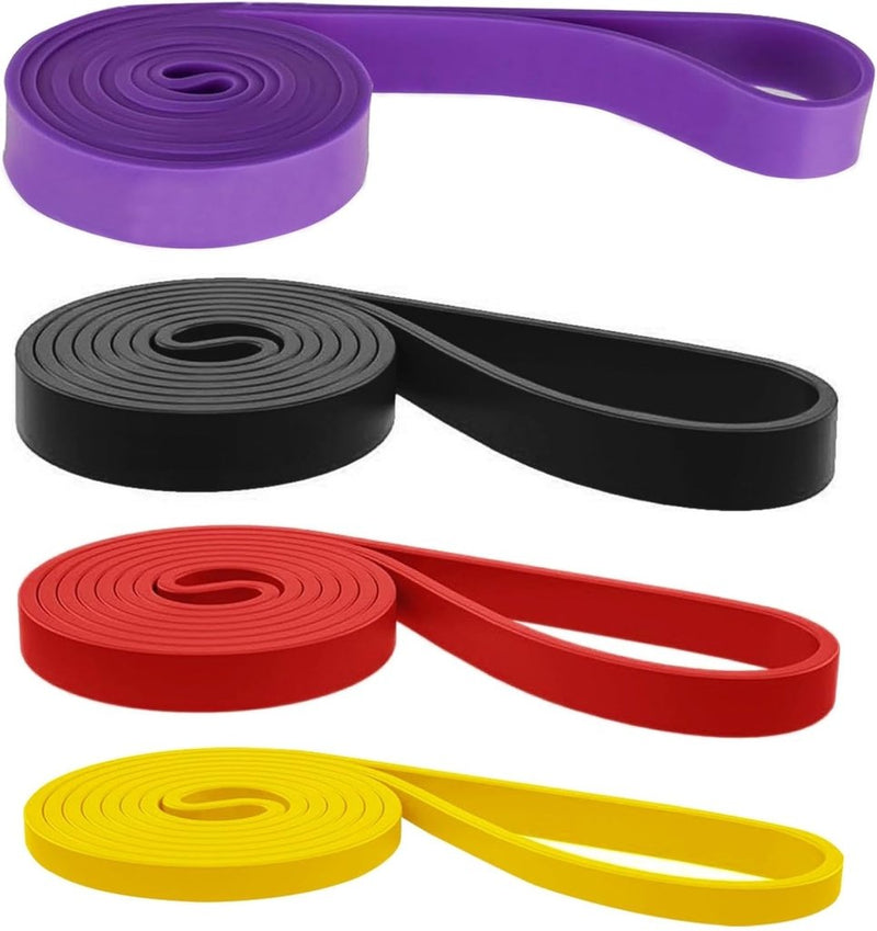 Laad afbeelding in Galerijviewer, Weerstandsbanden set van 4 voor fitness en krachttraining - happygetfit.com
