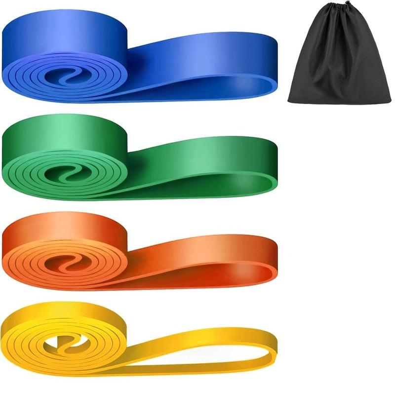 Laad afbeelding in Galerijviewer, Weerstandsbanden set van 4 voor fitness en pull-ups - happygetfit.com
