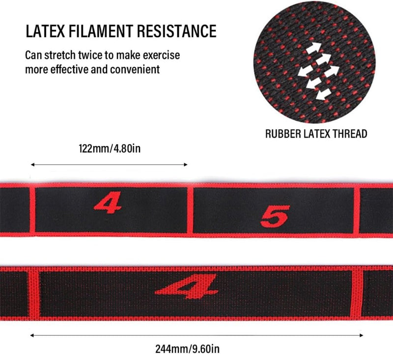 Chargez l'image dans la visionneuse de la galerie, Weerstandsbanden set van 5 met handgrepen en deuranker - happygetfit.com
