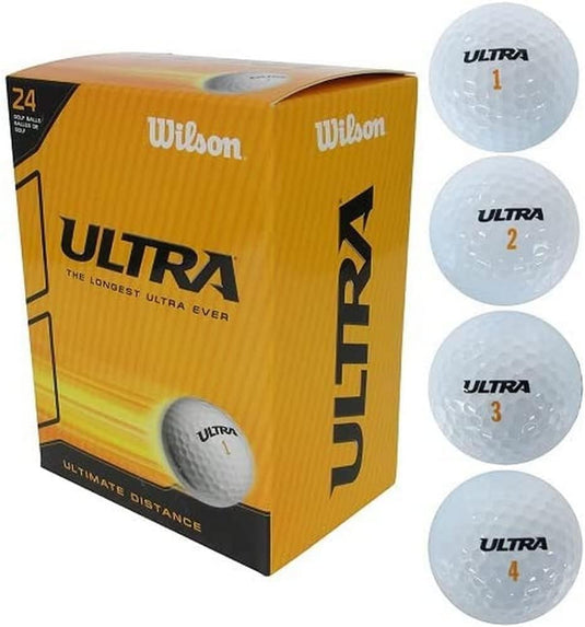 Wilson Ultra LUE 24 Golf Balls - White - happygetfit.com