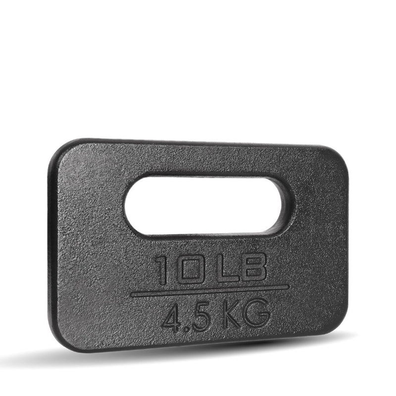 Laad afbeelding in Galerijviewer, Yes4All Cast Iron Rucking Weight for Backpack, Training Weight Plate with Ergonomic Rounded Handle, Protective Glossy Finish for Weighted Walking, Hiking, Rucking, Resistance Workout - happygetfit.com
