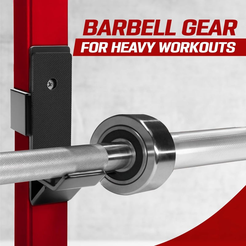 Laad afbeelding in Galerijviewer, Yes4All Power Rack J-Hooks 2x2 + Weight Holder Attachment 2x2 - happygetfit.com
