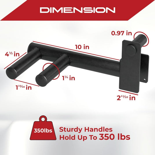 Yes4All Power Rack J-Hooks 2x2 + Weight Holder Attachment 2x2 - happygetfit.com