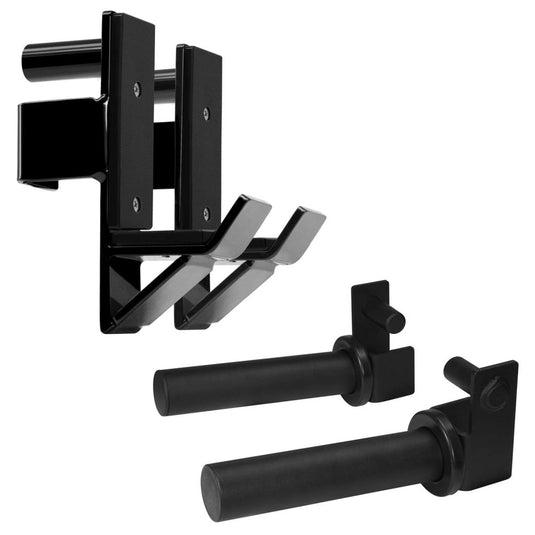 Yes4All Power Rack J-Hooks 2x2 + Weight Holder Attachment 2x2 - happygetfit.com