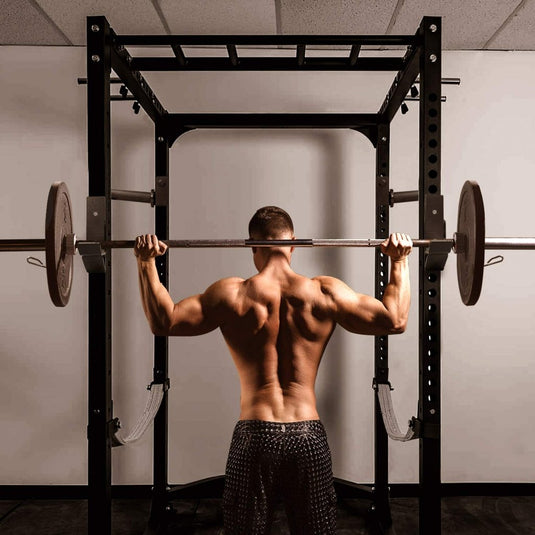 Yes4All Power Rack J-Hooks 2x2 + Weight Holder Attachment 2x2 - happygetfit.com