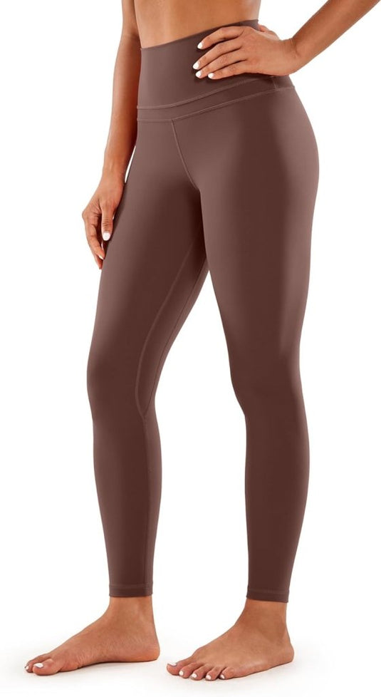 YOGA Women's Naked Feeling I Workout Legging 28 Inch - Hoog Getailleerde Yogabroek Over De Volledige Lengte - happygetfit.com