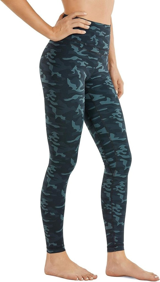 YOGA Women's Naked Feeling I Workout Legging 28 Inch - Hoog Getailleerde Yogabroek Over De Volledige Lengte - happygetfit.com