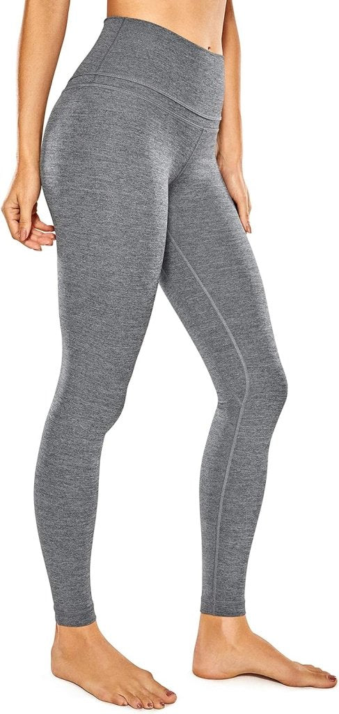 YOGA Women's Naked Feeling I Workout Legging 28 Inch - Hoog Getailleerde Yogabroek Over De Volledige Lengte - happygetfit.com