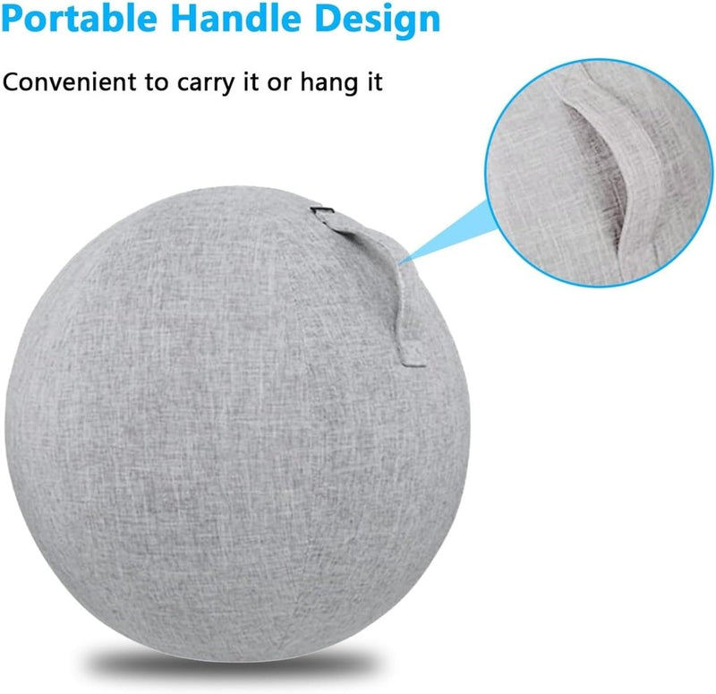 Chargez l'image dans la visionneuse de la galerie, Yogabal hoes 55 cm van katoen-linnen – antislip balcover – wasbaar – bescherming - happygetfit.com
