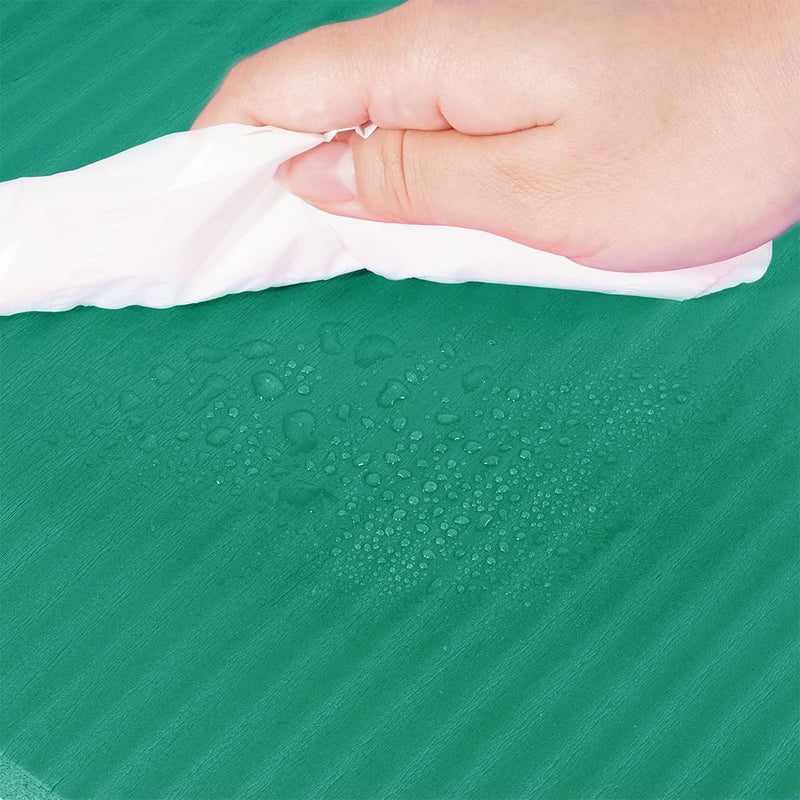 Load image into Gallery viewer, Yogamat NBR antislip groen met draagriem - happygetfit.com
